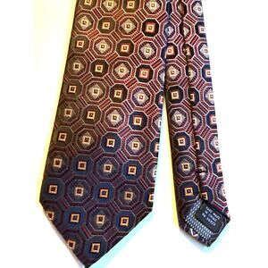 Colours by Alexander Julian Necktie,‎ Black & Red Geometric